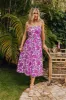 Sandy Silhouette Floral Midi sold by Impressions