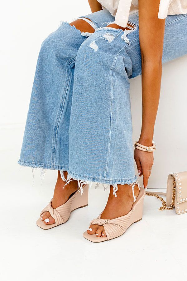 The Jamilet Wedge In Latte sold by Impressions product image thumbnail 4