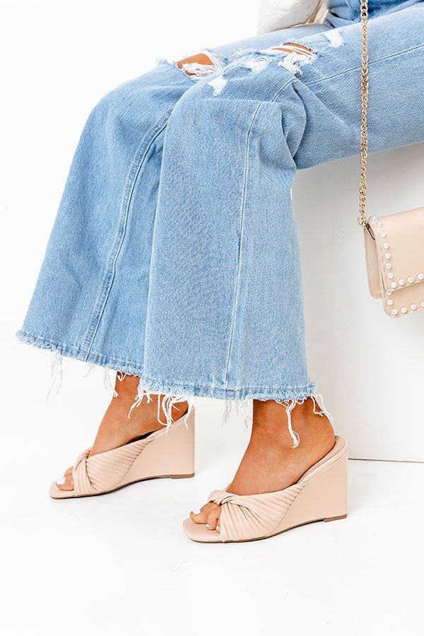 The Jamilet Wedge In Latte sold by Impressions product image thumbnail 2