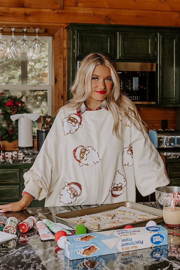 Dear Santa Sequin Sweater sold by Impressions product image thumbnail 5