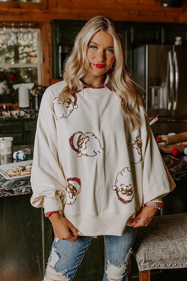 Dear Santa Sequin Sweater sold by Impressions product image thumbnail 3