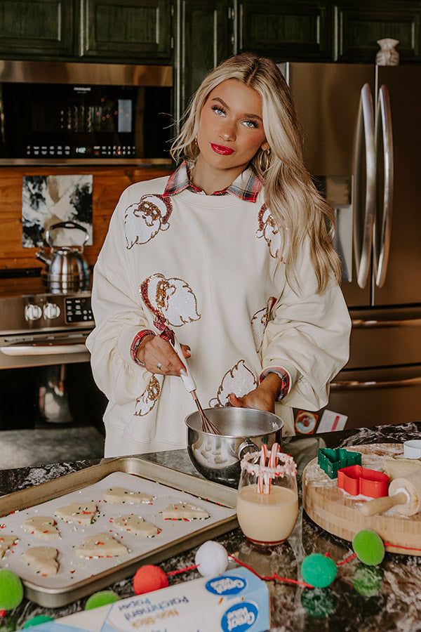 Dear Santa Sequin Sweater sold by Impressions