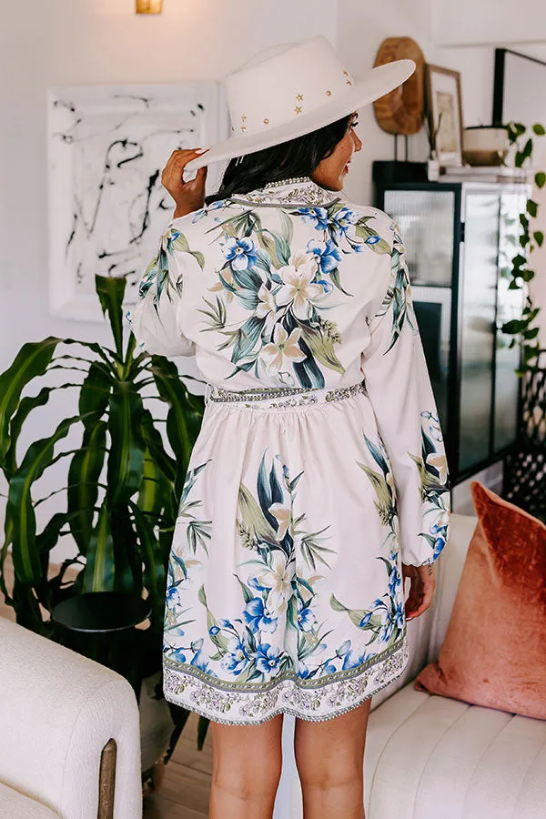 Botanical Happiness Mini Dress sold by Impressions product image thumbnail 4