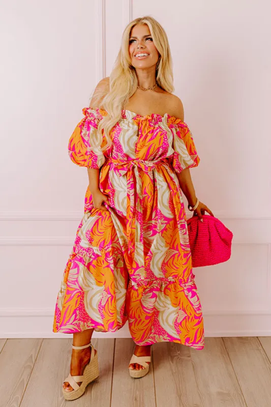 Tropical Tango Maxi Dress Curves sold by Impressions