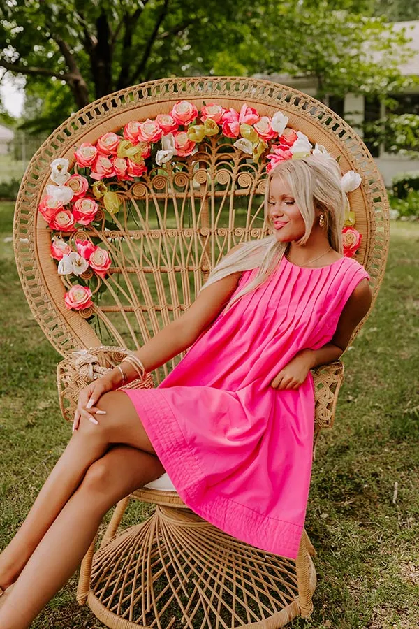 Happy Moment Mini Dress in Pink sold by Impressions