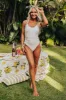 Ride The Tide One Piece Swimsuit in White sold by Impressions