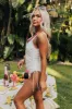 Ride The Tide One Piece Swimsuit in White sold by Impressions