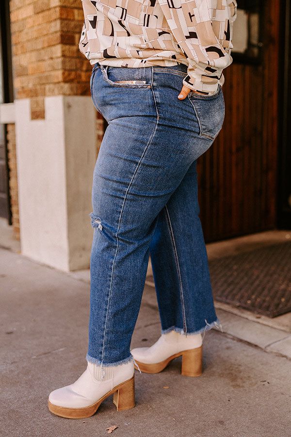 The Westley High Waist Relaxed Jean Curves sold by Impressions product image thumbnail 4