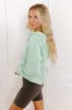 Coffee Run Cutie Pullover in Mint sold by Impressions