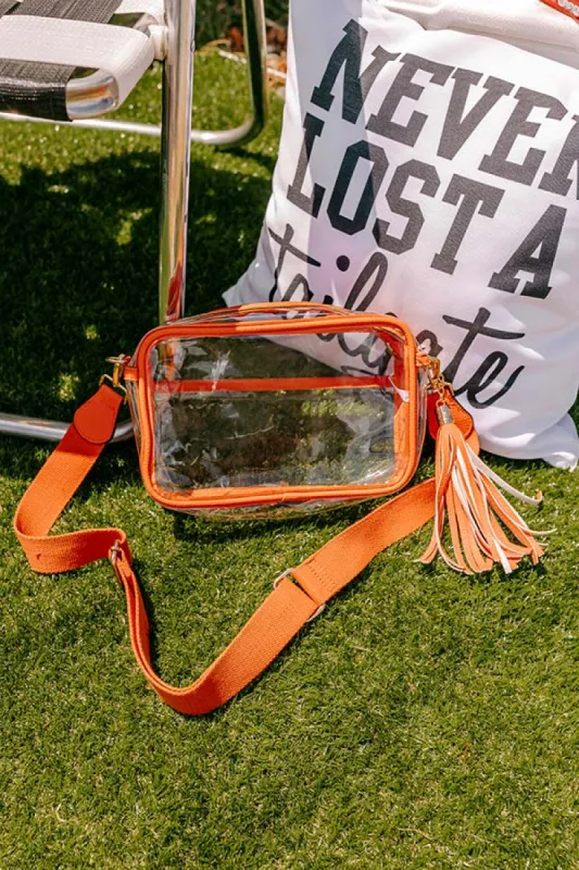 Stadium Ready Crossbody in Orange sold by Impressions