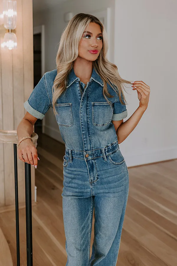 Judy Blue The Lyla Denim Jumpsuit sold by Impressions product image thumbnail 2
