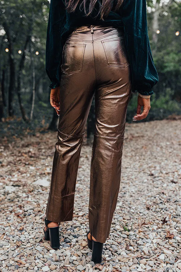 The Hudson High Waist Metallic Pants sold by Impressions product image thumbnail 4