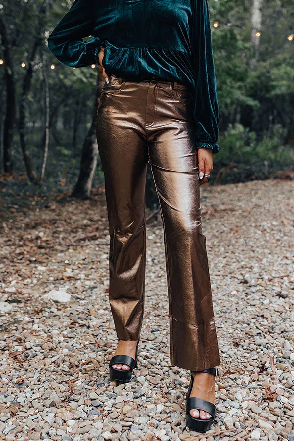 The Hudson High Waist Metallic Pants sold by Impressions product image thumbnail 2