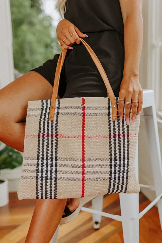 City So Chic Woven Tote sold by Impressions