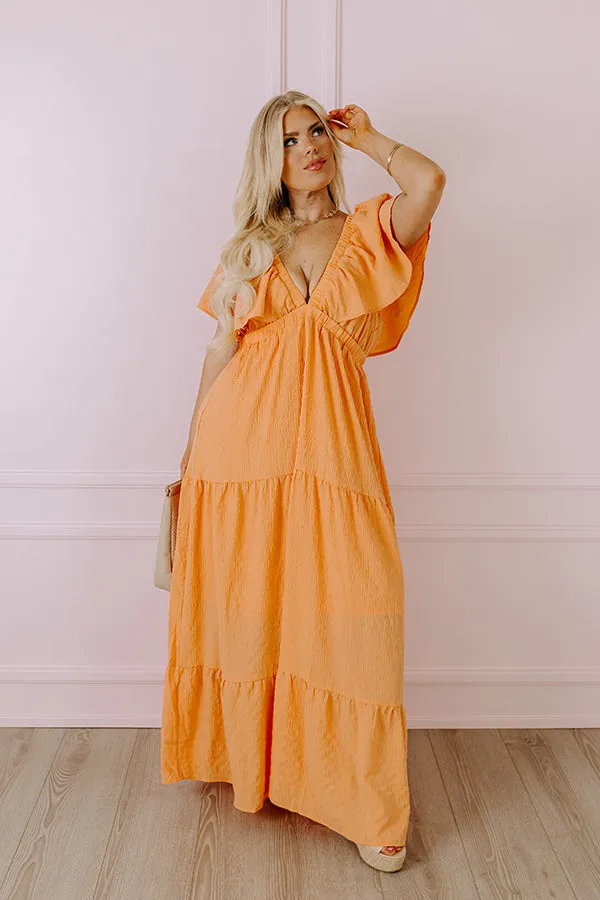 On The PR List Maxi in Orange Curves sold by Impressions product image thumbnail 3