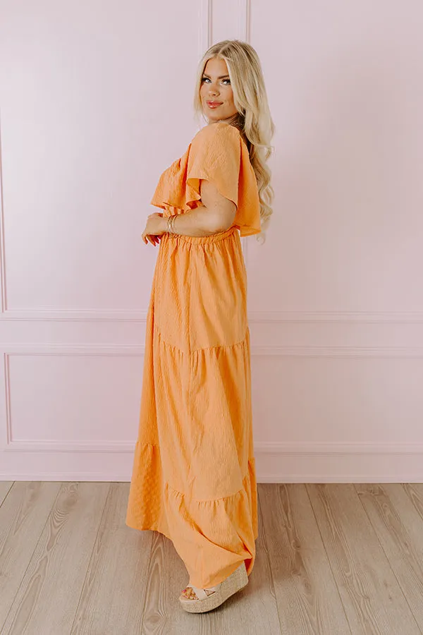 On The PR List Maxi in Orange Curves sold by Impressions product image thumbnail 5