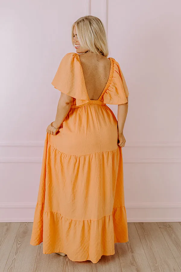On The PR List Maxi in Orange Curves sold by Impressions product image thumbnail 4