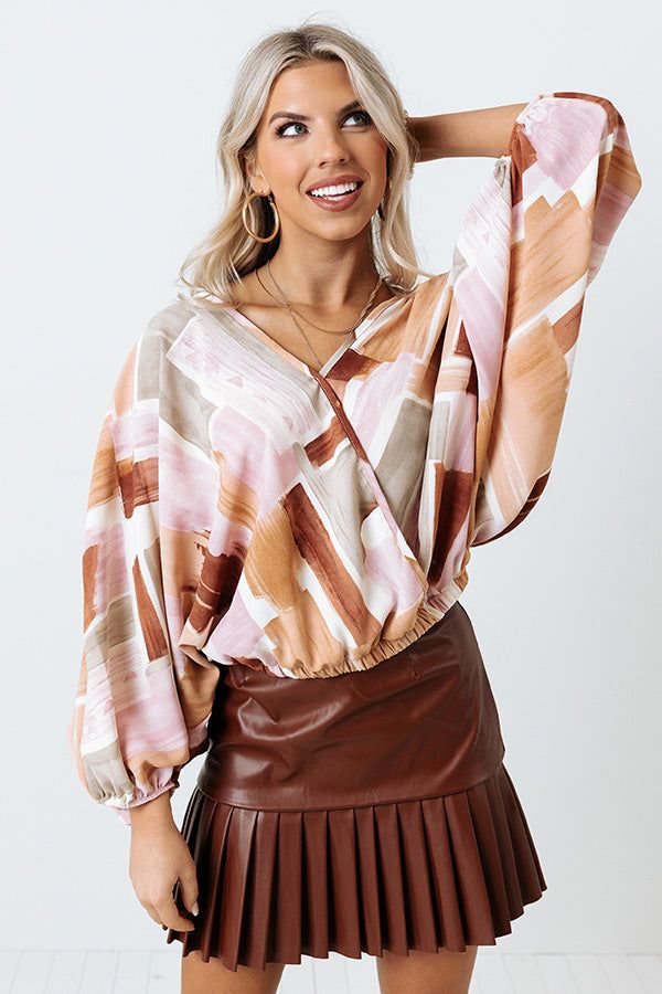 Fashion Haul Top in Iced Latte sold by Impressions