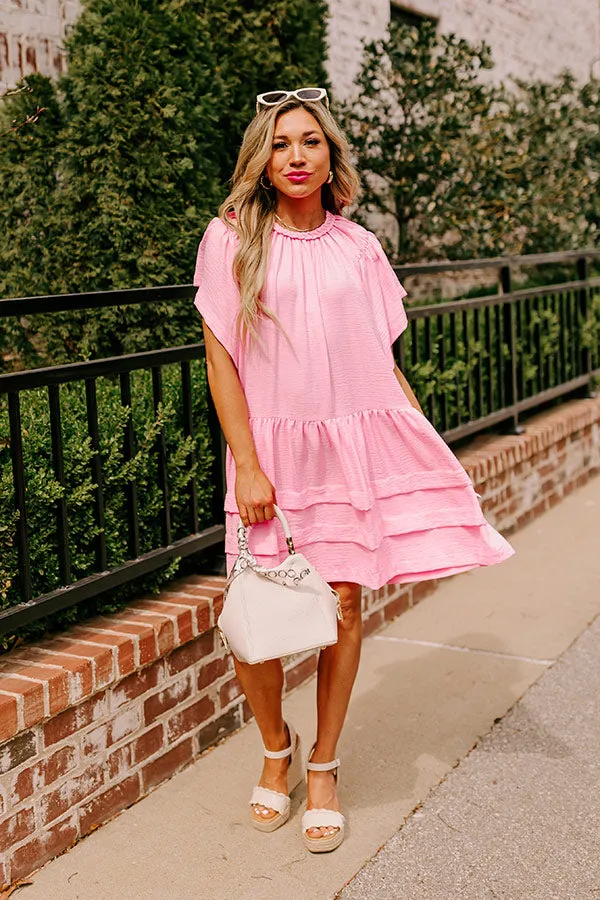Southern Sweetheart Shift Dress in Pink sold by Impressions product image thumbnail 3