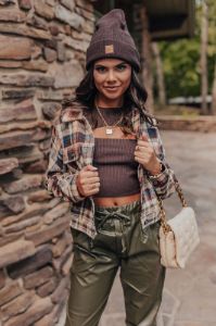 New Trails Plaid Jacket sold by Impressions