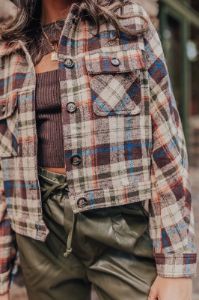 New Trails Plaid Jacket sold by Impressions