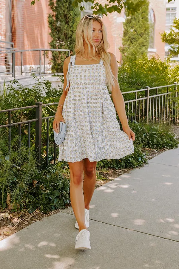 Classic Charm Floral Mini Dress sold by Impressions