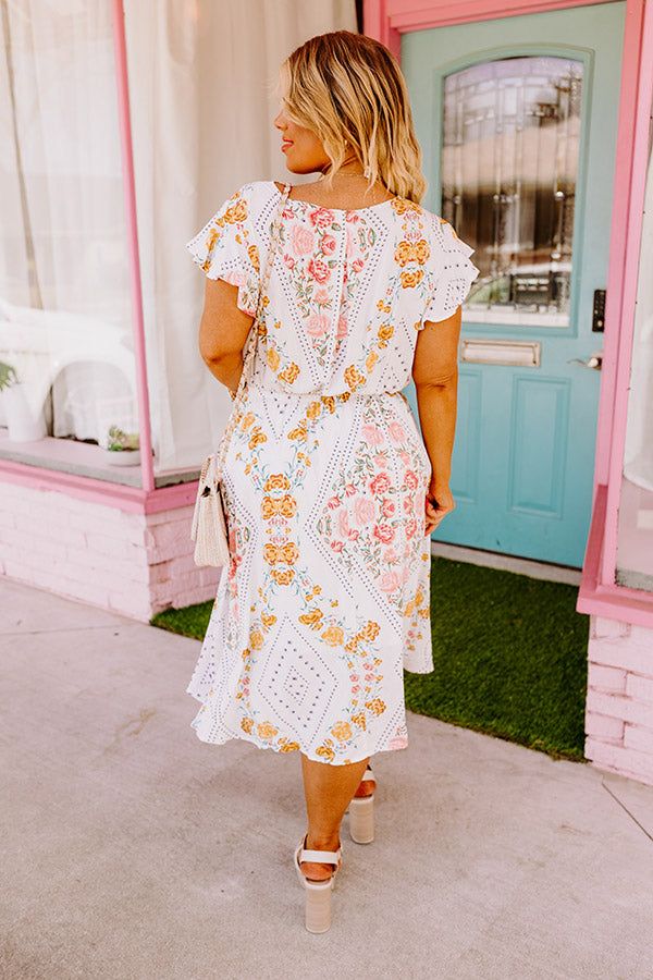 Turn The Page Floral Midi Curves sold by Impressions product image thumbnail 5