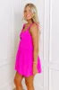 Coffee Run Athletic Dress in Fuchsia sold by Impressions