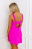 Coffee Run Athletic Dress in Fuchsia sold by Impressions