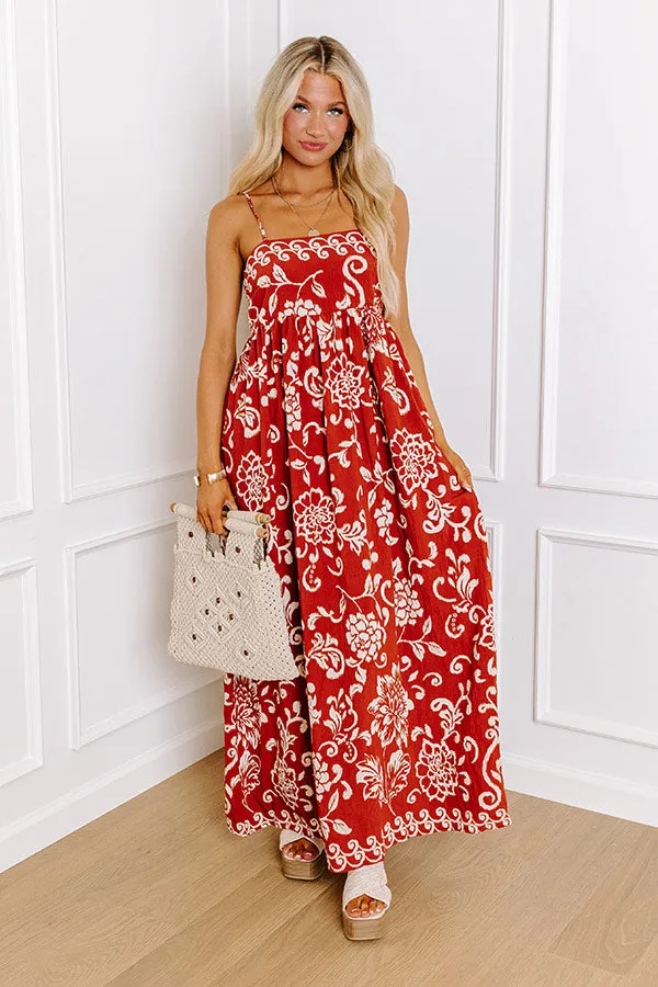 Tucson Sunset Floral Maxi Dress sold by Impressions