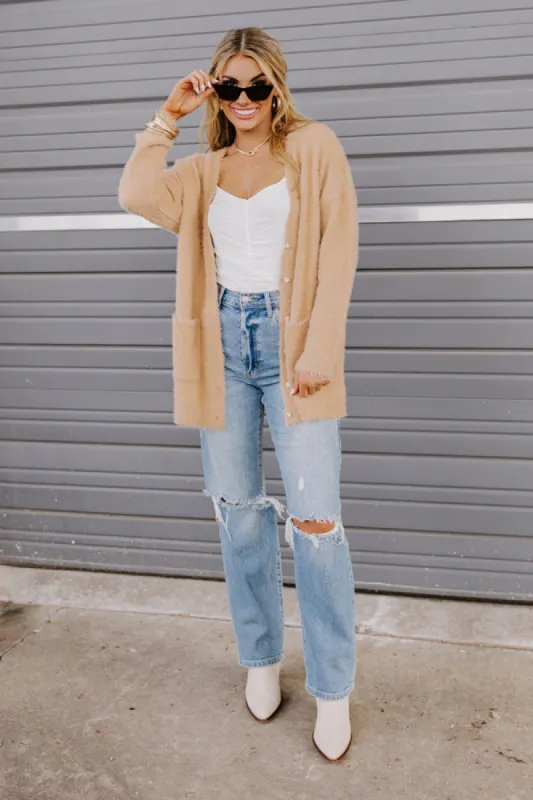 Seasonal Snuggles Eyelash Knit Cardigan sold by Impressions