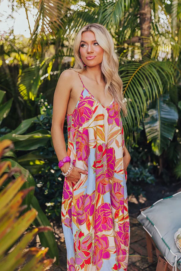 Tranquil Horizon Floral Maxi In Cream sold by Impressions product image thumbnail 4