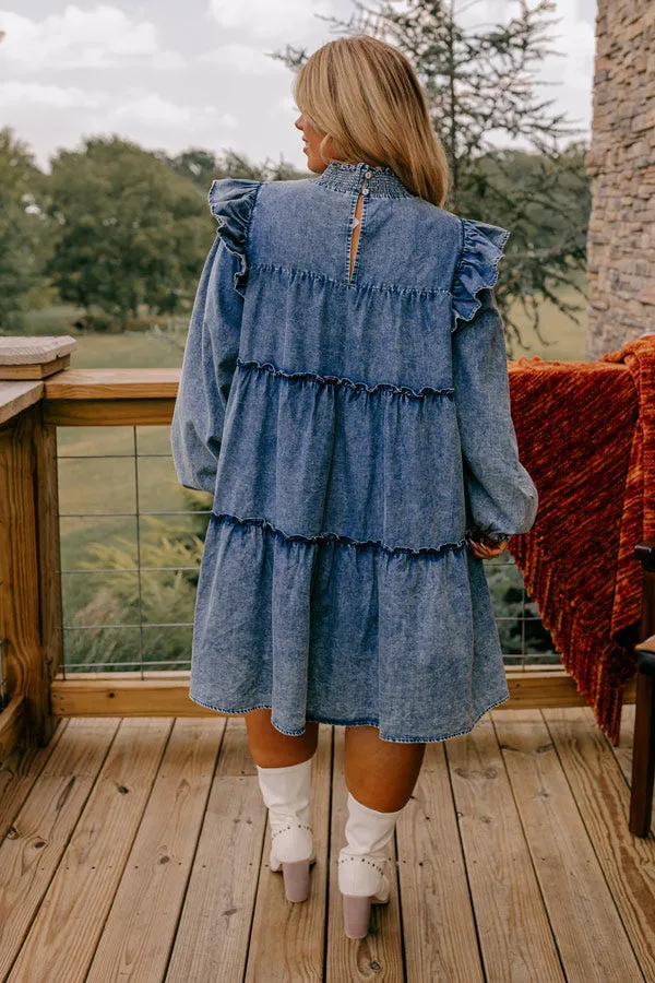 With You Always Chambray Dress Curves sold by Impressions product image thumbnail 2