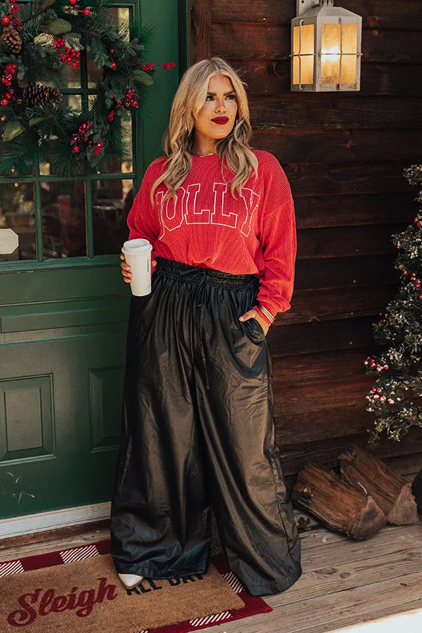 Jolly Graphic Tee In Red Curves sold by Impressions product image thumbnail 2