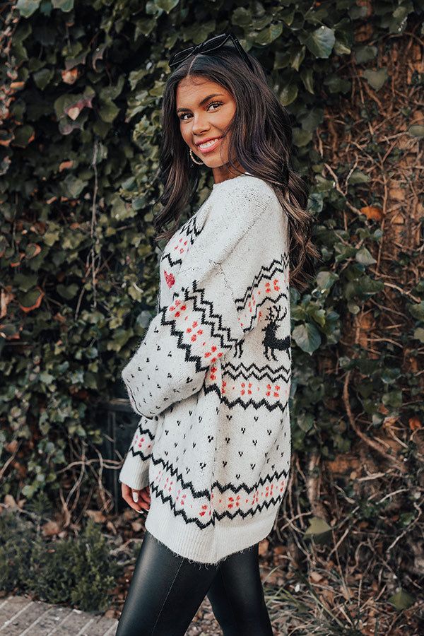 Deck The Halls Sweater In Ivory sold by Impressions product image thumbnail 5