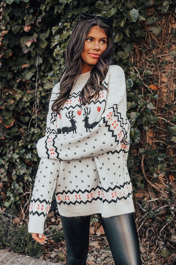 Deck The Halls Sweater In Ivory sold by Impressions product image thumbnail 2