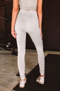 Ready To Relax High Waist Legging in Light Sage sold by Impressions