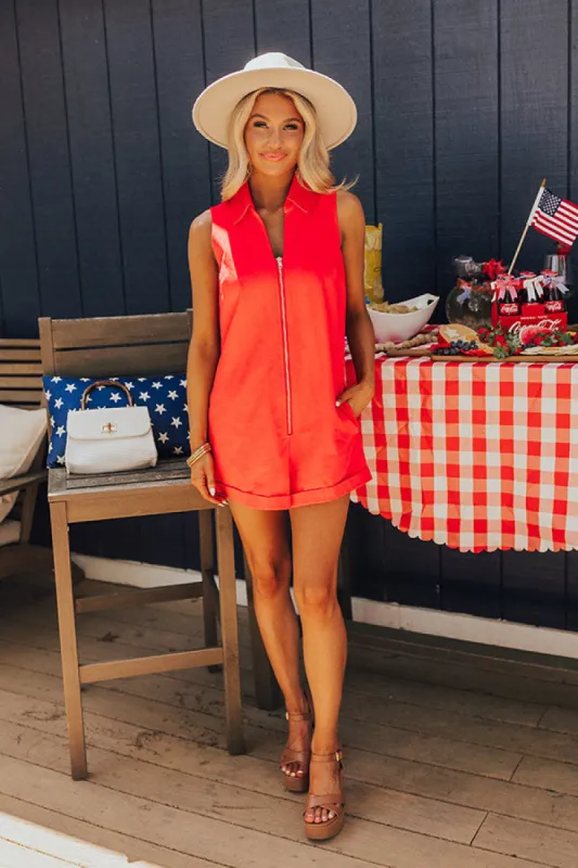 Lake Days Denim Romper sold by Impressions
