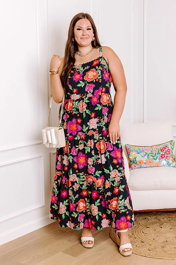 Fabulous Fiesta Floral Maxi Dress Curves sold by Impressions