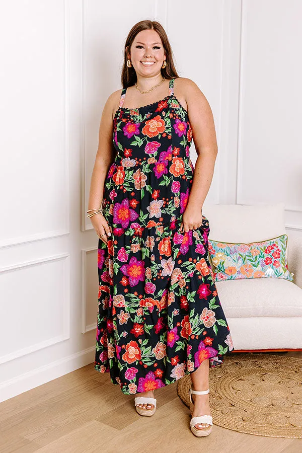 Fabulous Fiesta Floral Maxi Dress Curves sold by Impressions product image thumbnail 5