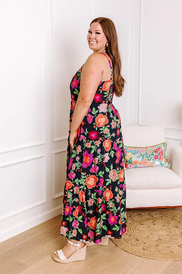 Fabulous Fiesta Floral Maxi Dress Curves sold by Impressions product image thumbnail 3