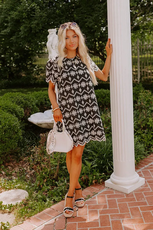 Charming Moment Eyelet Mini Dress sold by Impressions