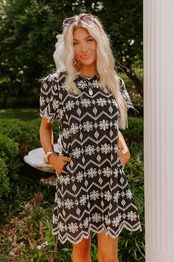 Charming Moment Eyelet Mini Dress sold by Impressions product image thumbnail 2