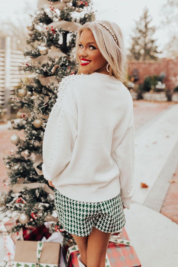 Snowy Afternoon Embellished Sweater sold by Impressions product image thumbnail 4