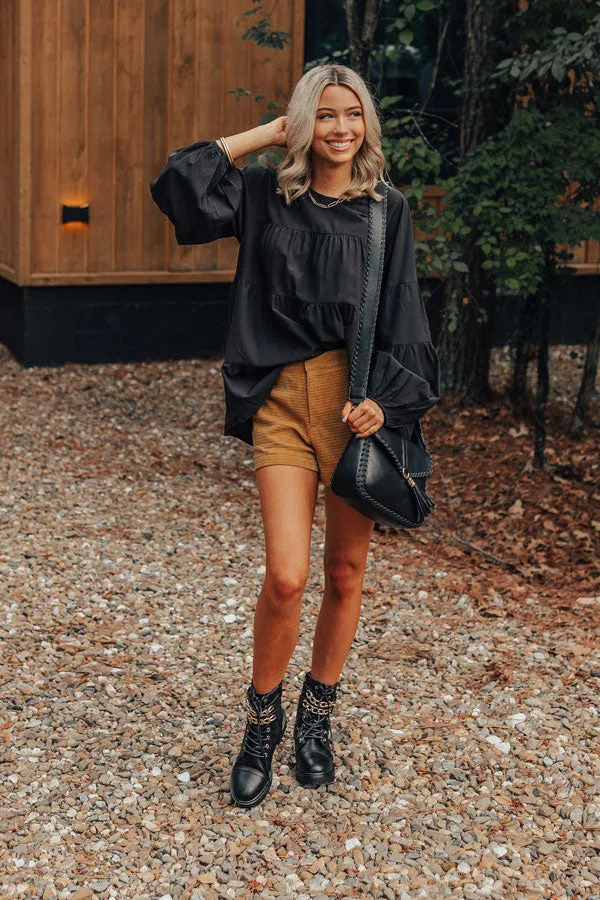 Ever So Posh Shift Top In Black sold by Impressions product image thumbnail 3