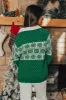 First Snow Feels Knit Sweater in Green sold by Impressions