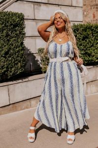 Unwinding in Paradise Jumpsuit Curves sold by Impressions