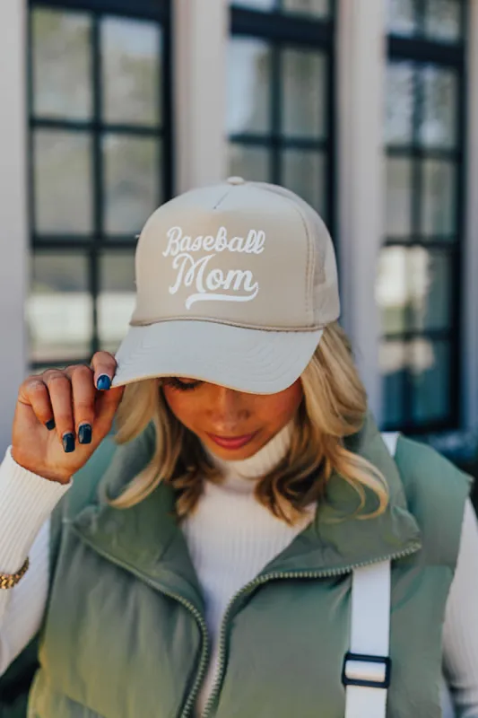 Baseball Mom Trucker Hat sold by Impressions