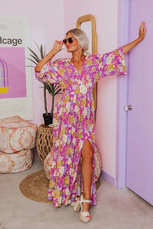 Stay Beautiful Floral Maxi sold by Impressions