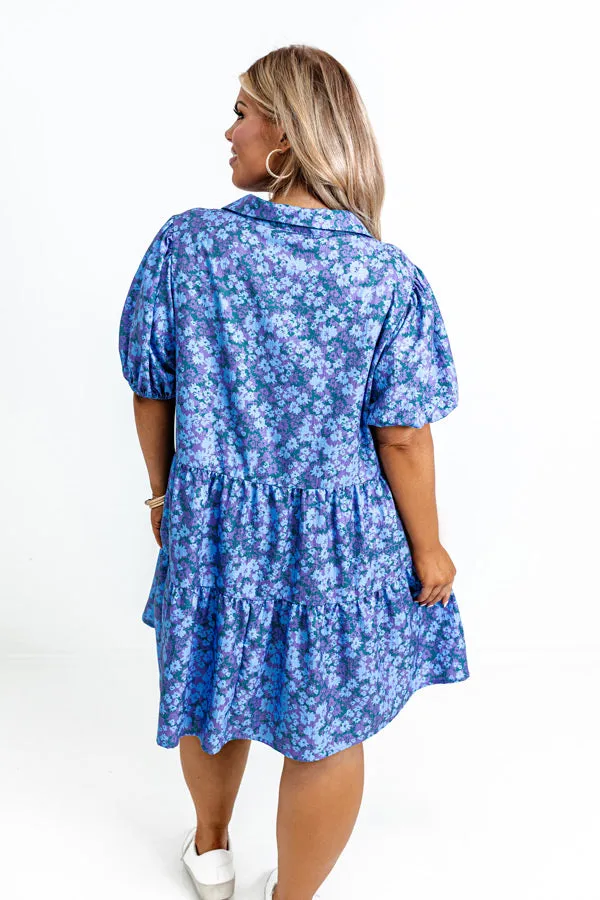 Ojai Afternoon Floral Mini Dress Curves sold by Impressions product image thumbnail 4
